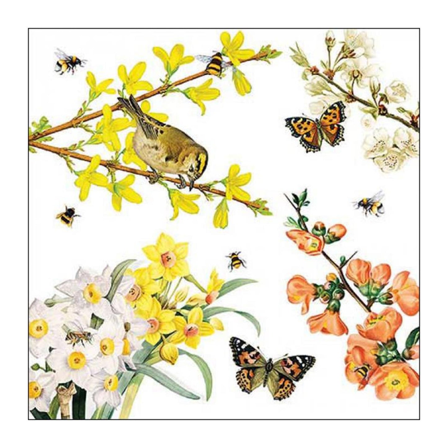 Ambiente Serviette 25 Frühlingserwachen