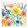 Ambiente Serviette 25 leuchtendes Frühlingsweiß