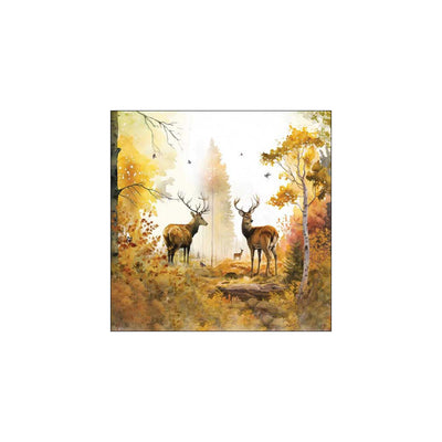 Ambiente Servietten 33cm Herbstwald