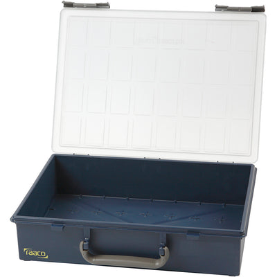 Raaco Aufbewahrungsbox, ohne lose Einlageboxen, H: 8 cm, Maße 33,8x26,1 cm, 1 Stück