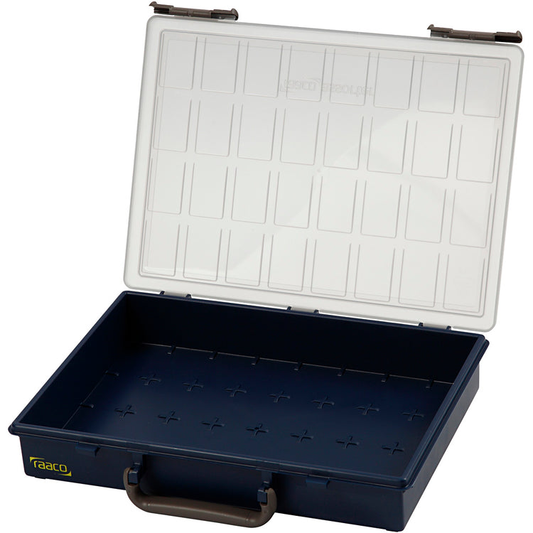 Raaco Aufbewahrungsbox, ohne lose Einlageboxen, H: 8 cm, Maße 33,8x26,1 cm, 1 Stück