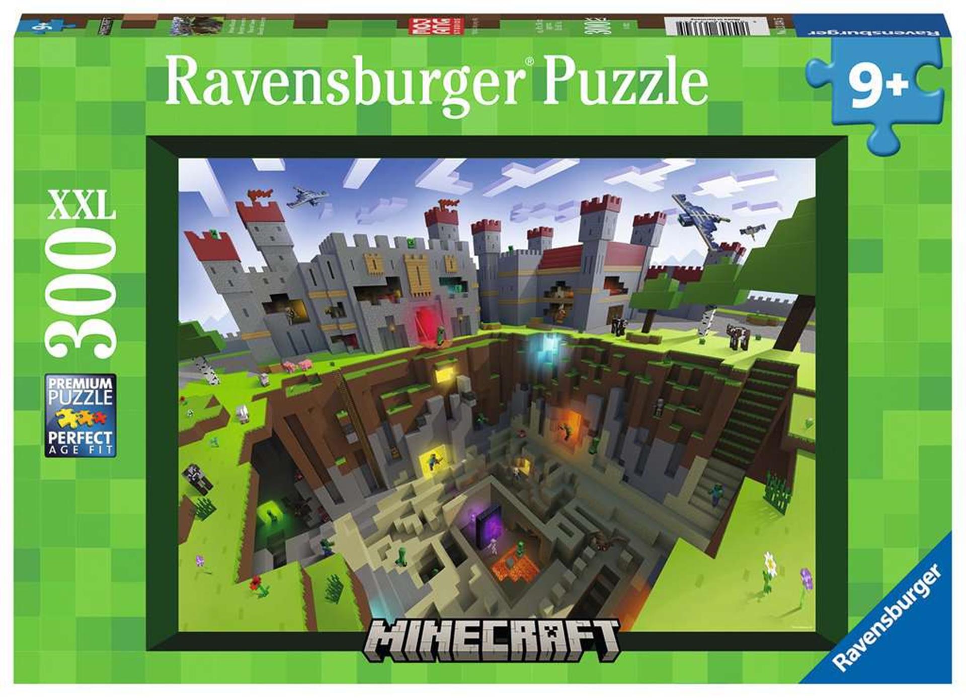 Ravensburger Jigsaw Puzzle xxl Minecraft Cutaway, 300st.