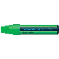 Chalk marker schneider maxx260 green 5-15 mm
