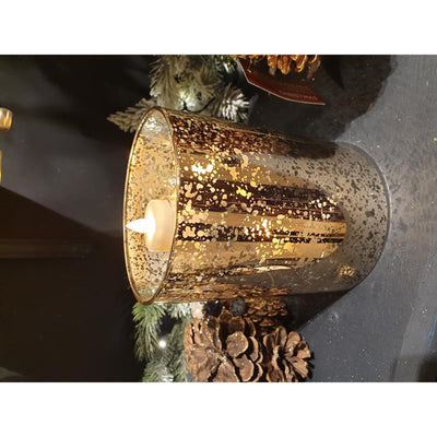 House of Nature Teelichthalter aus Glas für 3 Lichter