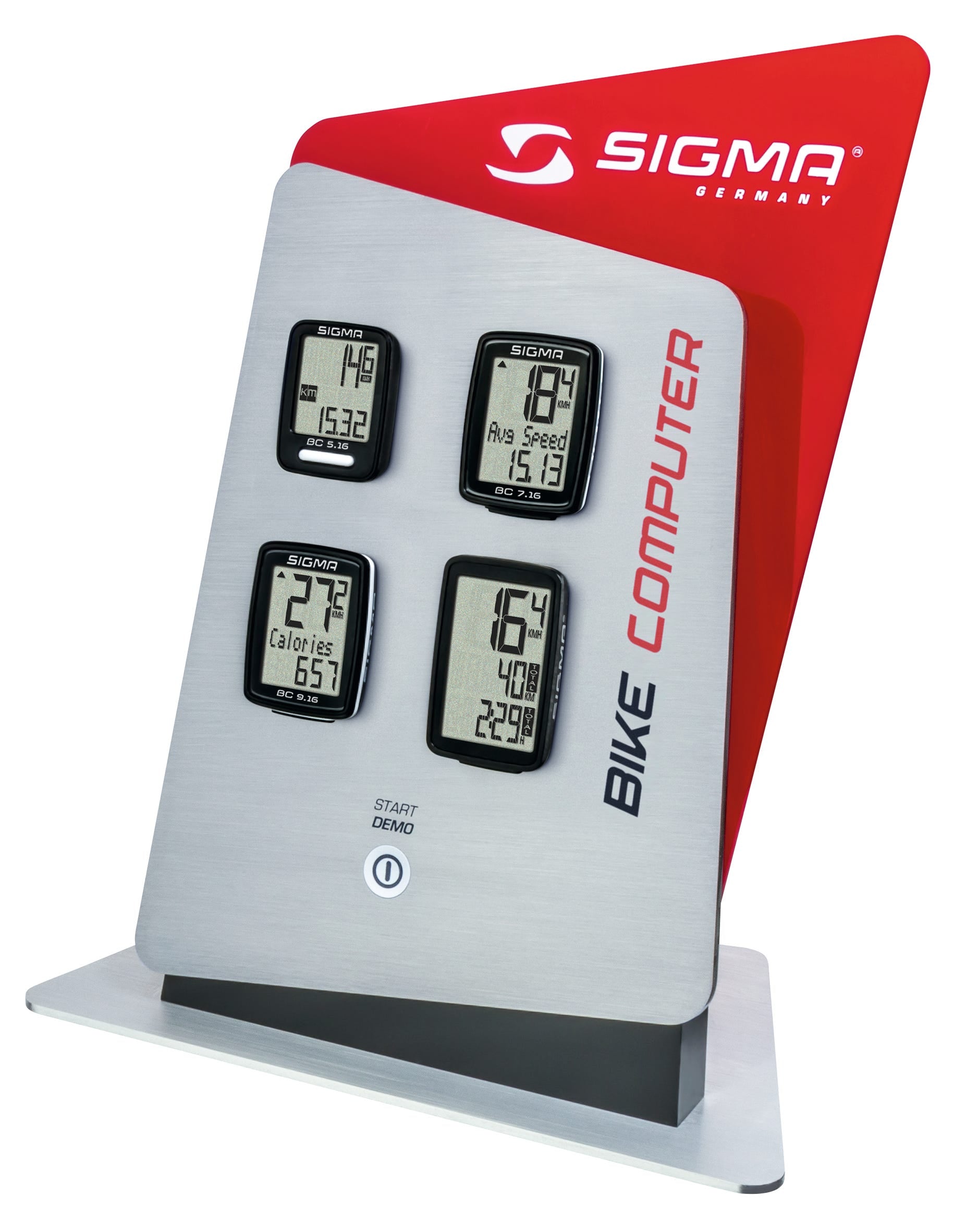 Sigma Display Promo Demo Box Topline 2016 mit reinem 1 v. Chr. 5,16 v. Chr. 7,16 v. Chr. 9,16