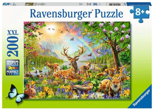 Ravensburger - Puzzle Schöne Hirschfamilie 200 Stück xxl