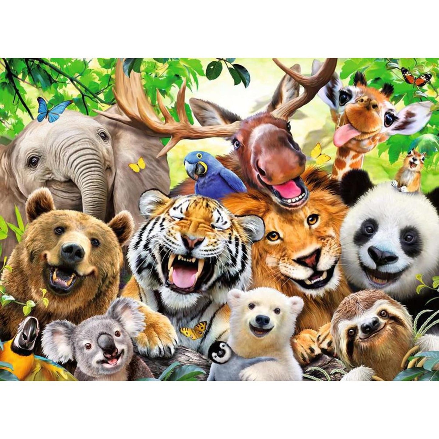 Ravensburger lachen! Linienpuzzle XXL, 300st.