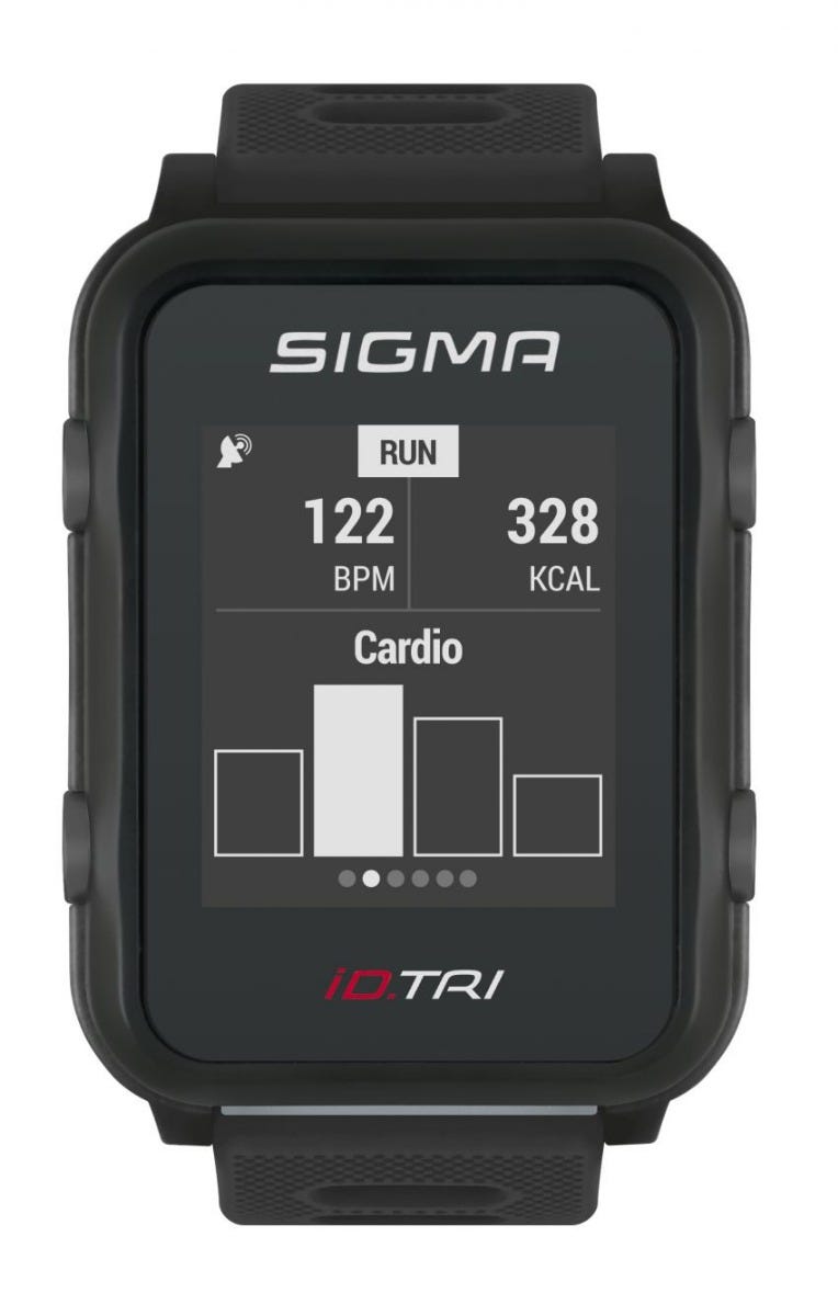 Sportuhr Sigma iD.TRI Black Set