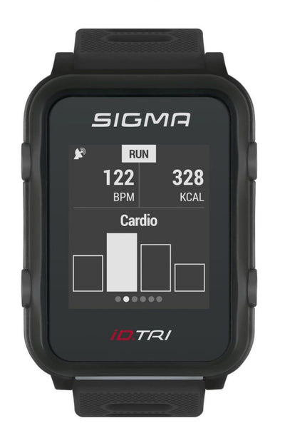 Sportuhr Sigma iD.TRI Black Set