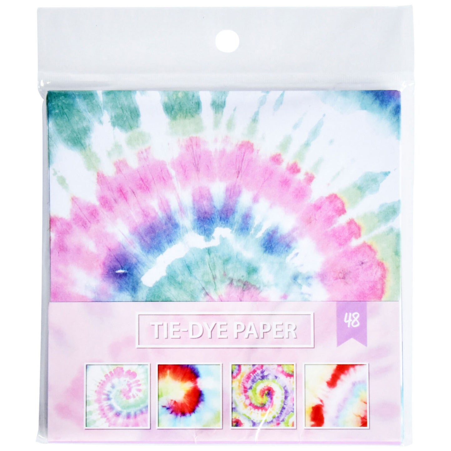Papierfarbenes Krawattenfärbungsdesign