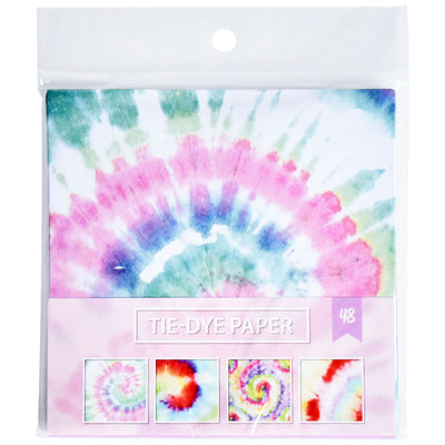 Papierfarbenes Krawattenfärbungsdesign