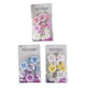 Papierblumen mit Glitzer