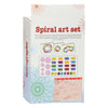 Spiralkunstschild Set