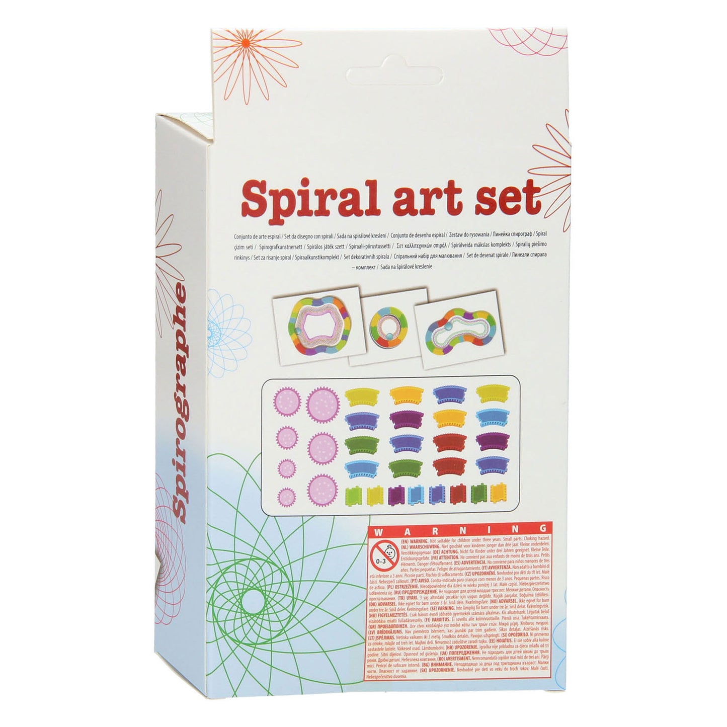 Spiralkunstschild Set