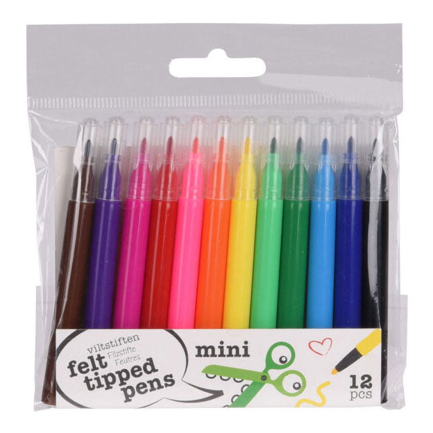 Filz -Tip Pens Mini, 12st.