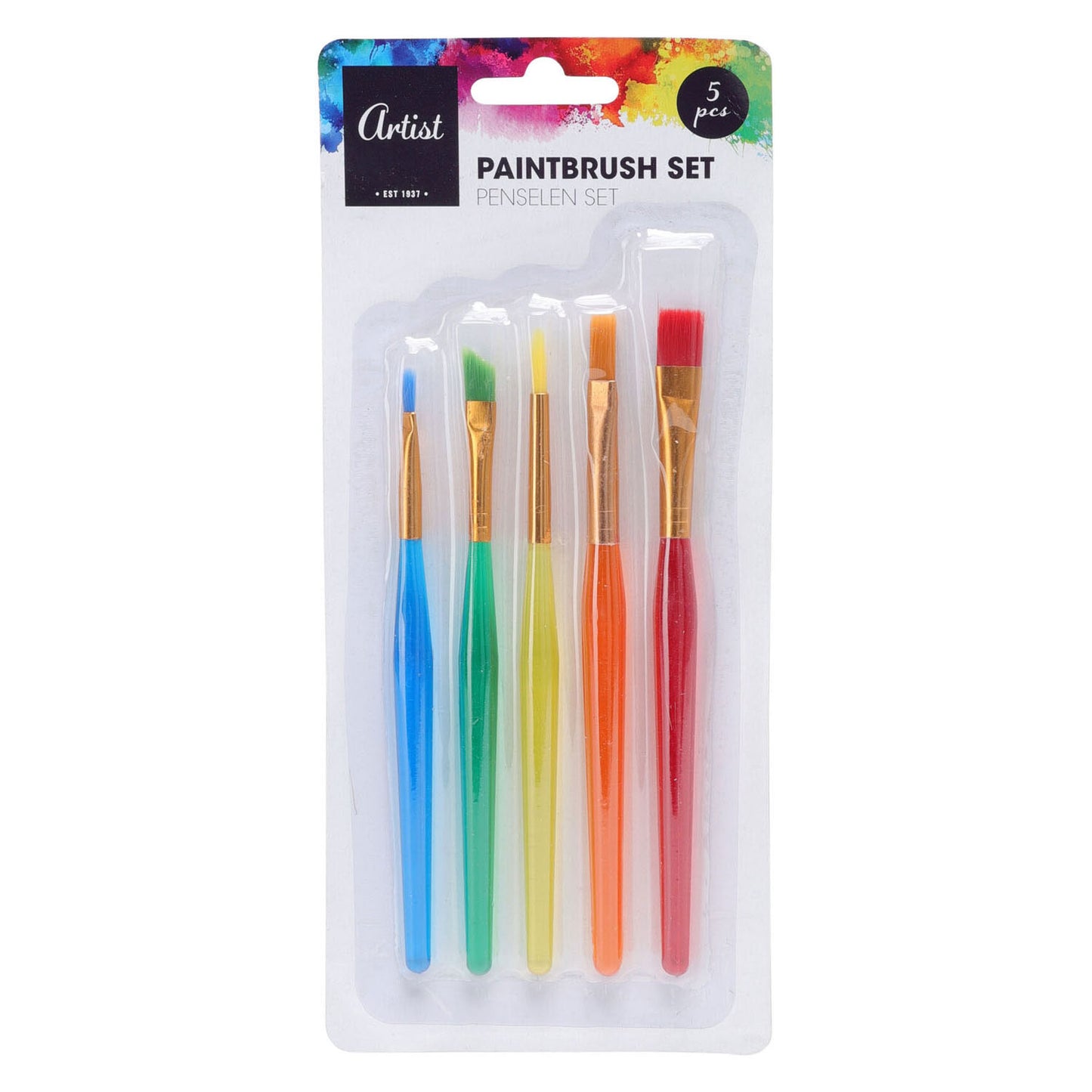 Set Flachbürsten, 5st.