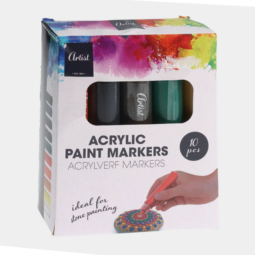 Acrylfarbenmarkierungen für Felsmalereien