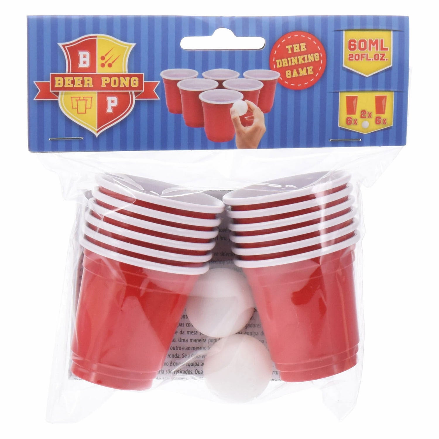 Bier Pong Game Set, 14DLG.