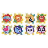 Eva Floor Matte Puzzle Tiere, 8st. - afbeelding 1