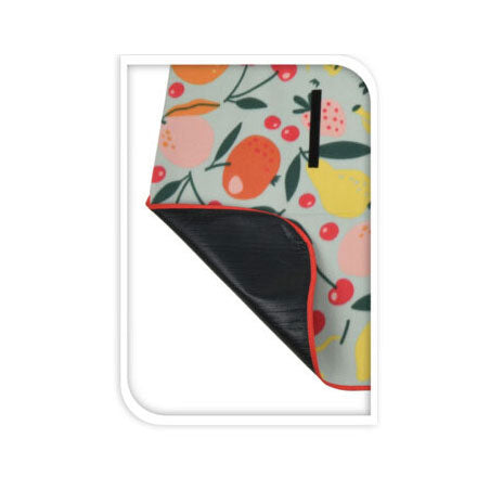 Pick -Picknickdecke Frucht, 130x150 cm