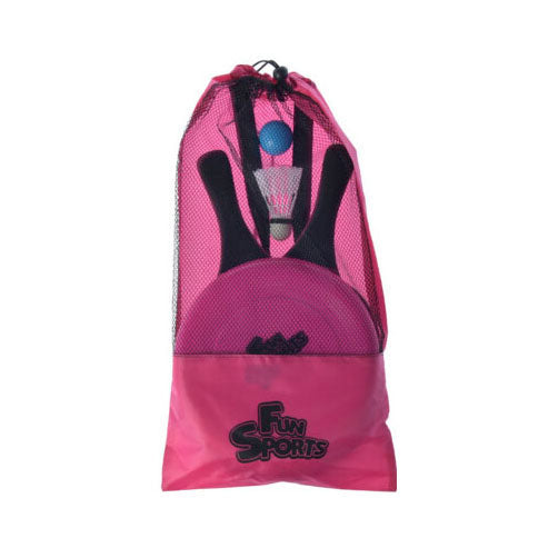 Outdoor-Spielset rosa, 5ldg.