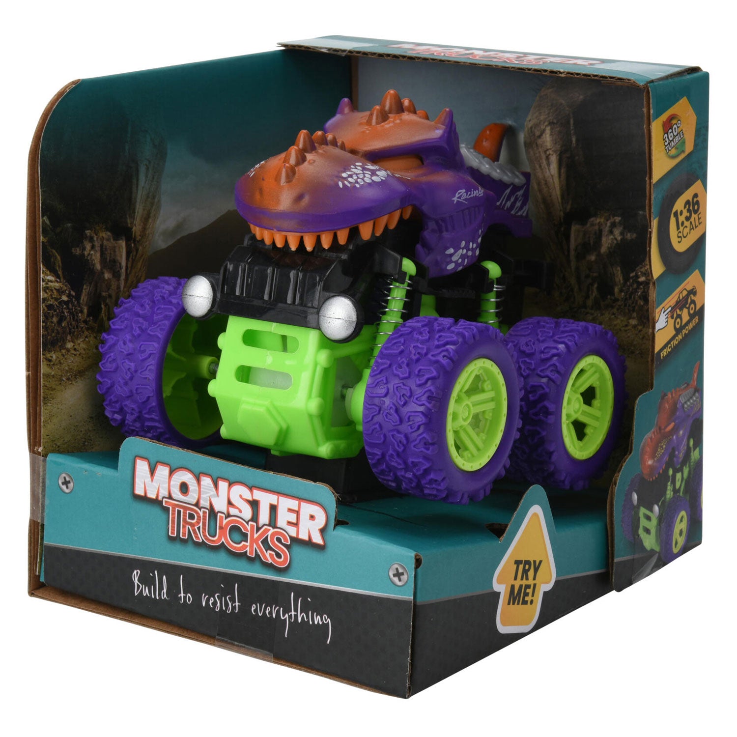 Reibungsmonster -Truck 11 cm