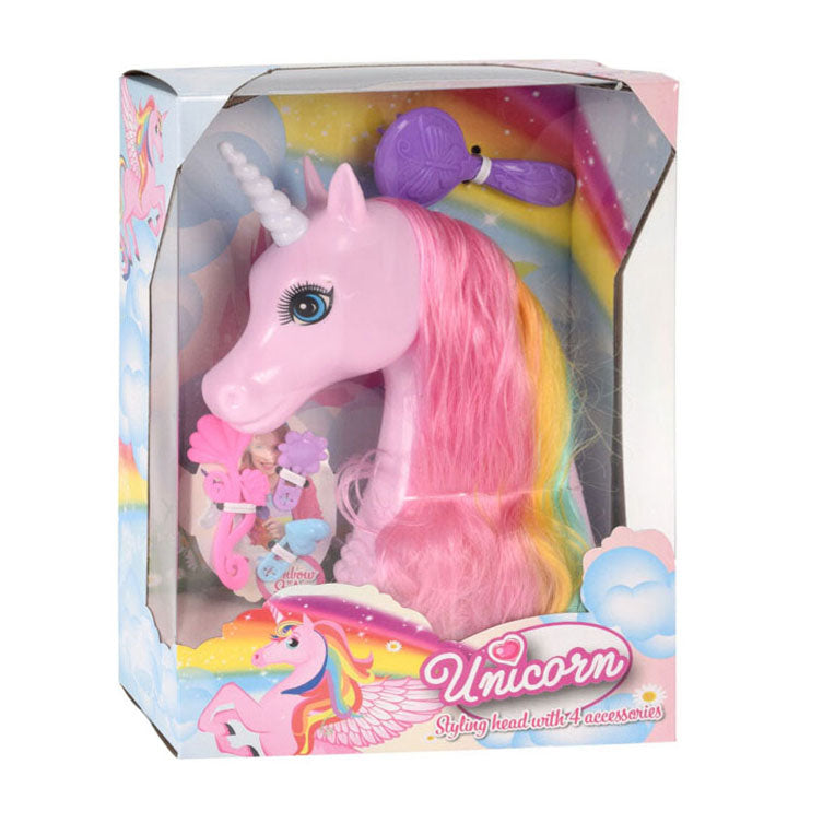 Einhorndachkopf mit 4 Zubehör