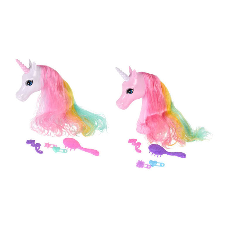 Einhorndachkopf mit 4 Zubehör