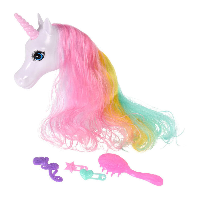 Einhorndachkopf mit 4 Zubehör
