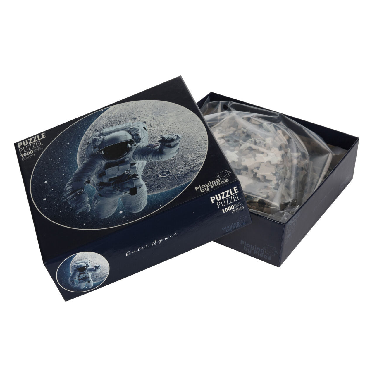 LINE -Puzzle -Astronaut und Mond, 1000st.