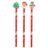 Bleistift mit Kaugummi Weihnachten, 3st.