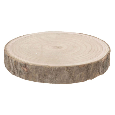 Baumscheibe mit Rinde 18-23 cm