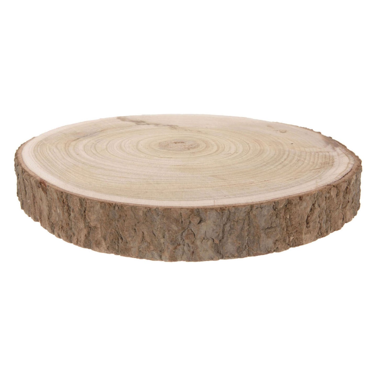 Baumscheibe mit Rinde 29-34 cm
