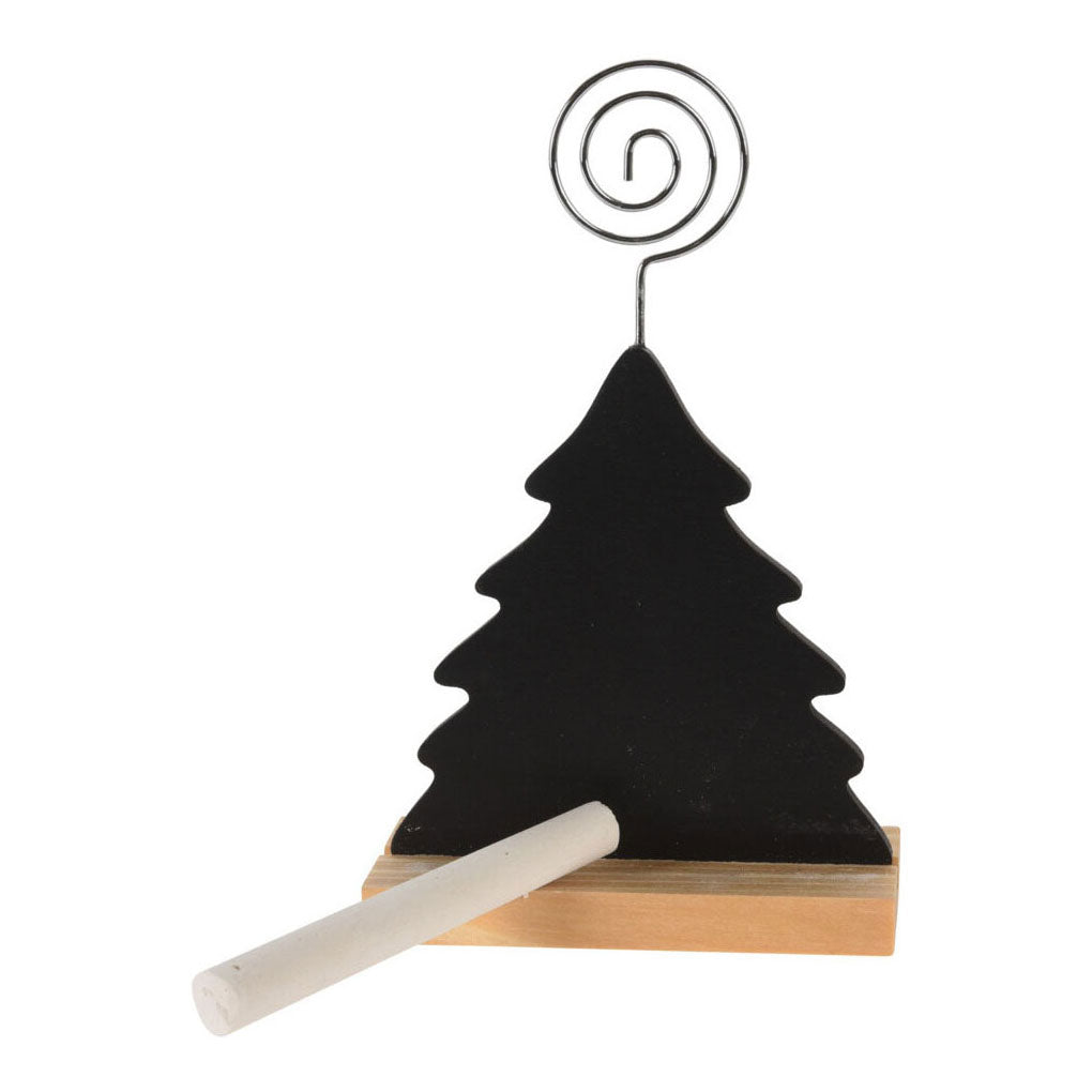 NAME KARTENHALTER CHALKBREISE Weihnachten, 13 cm