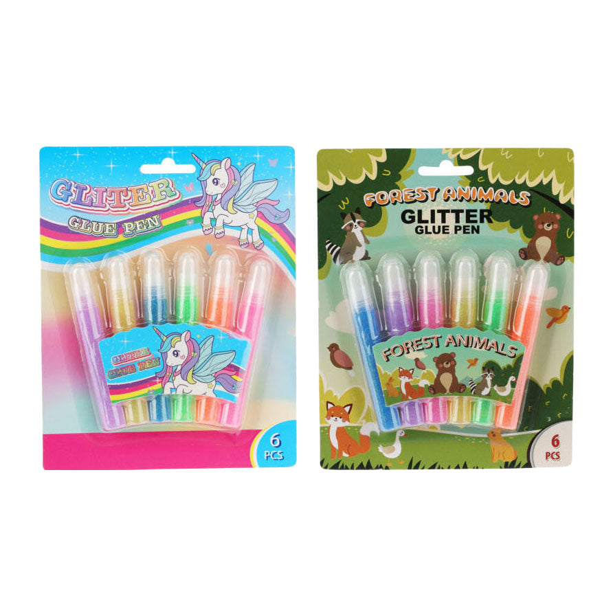 Stift Glitzer, 6st.