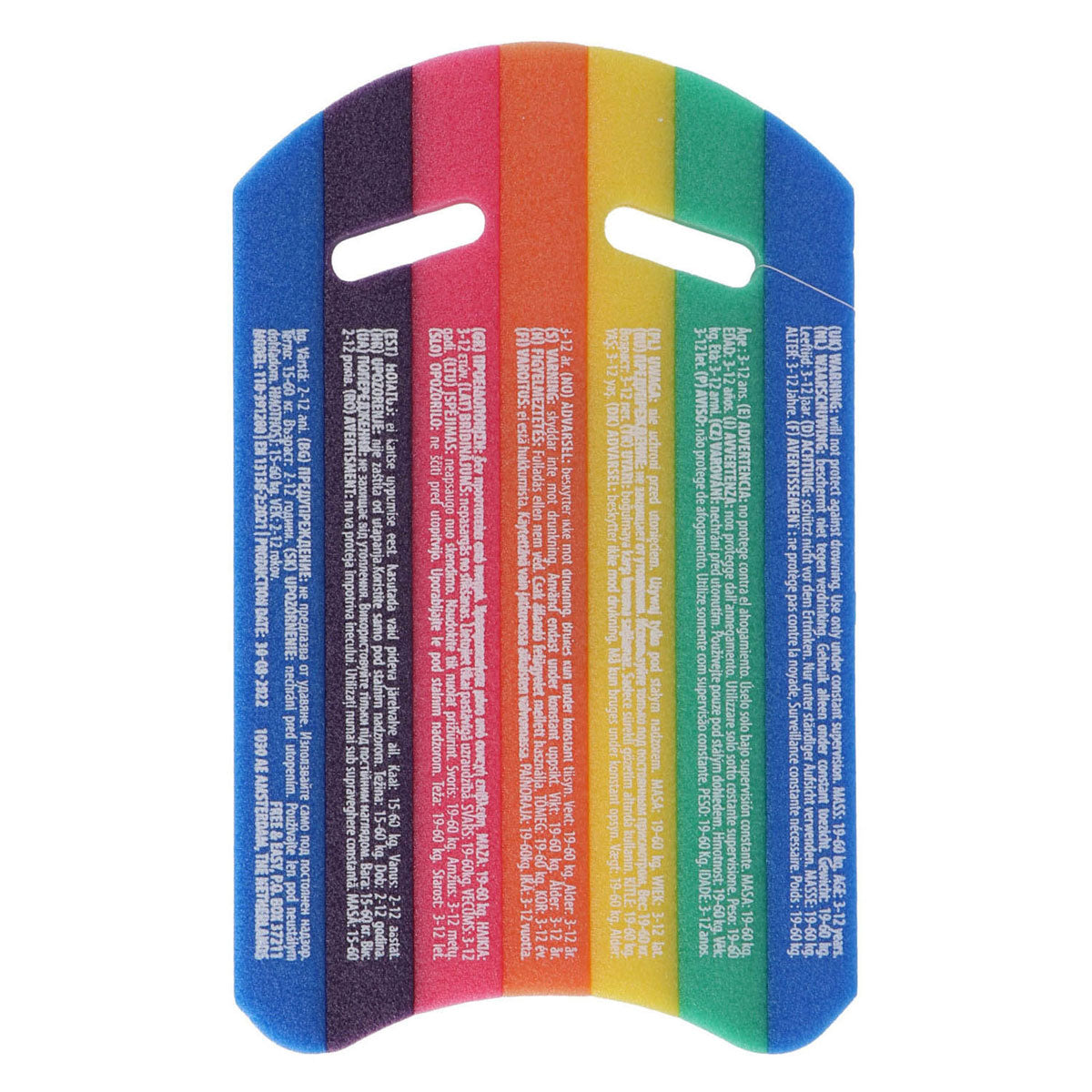 Swimboard Regenboog, 48x30 cm