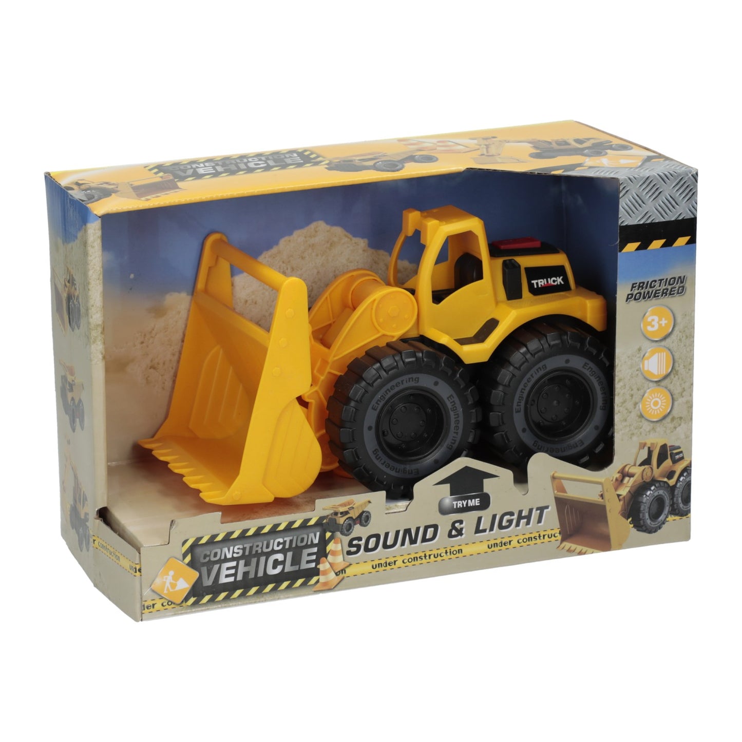 Baufahrzeug -Frontlader, 19 cm