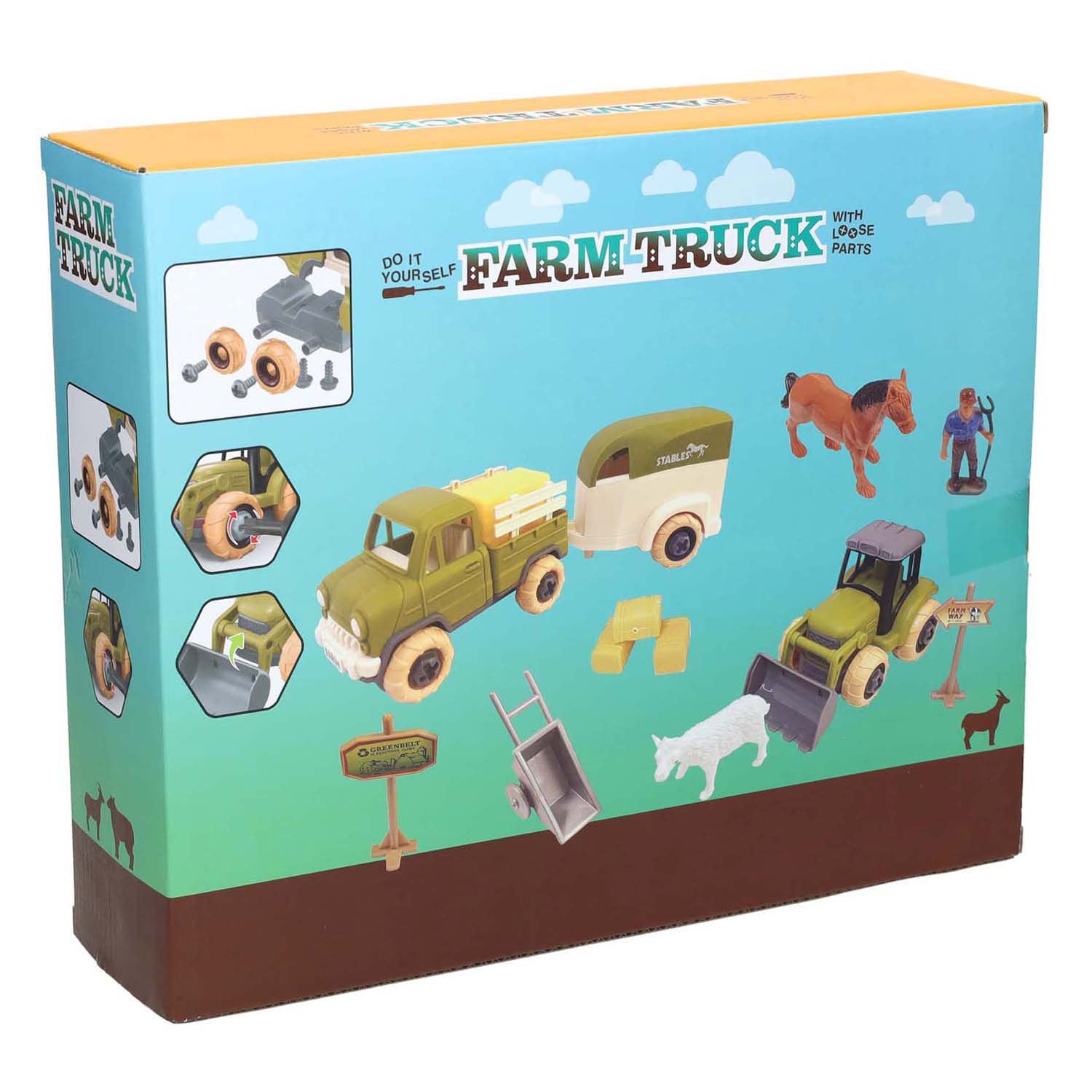 Farmspielset mit Traktor