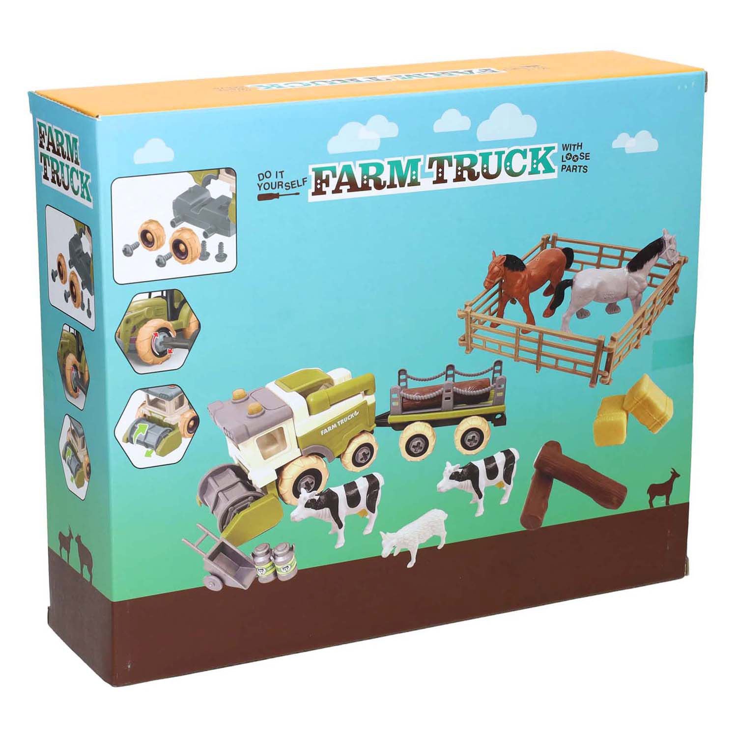 Farmspielset mit Traktor