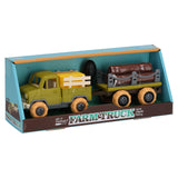 Traktor mit Anhänger, brauner Wagen - afbeelding 2