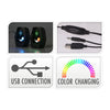 Farb -Changing -Gaming -Lautsprecher -Set, 2dlg.