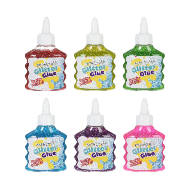 Glitzerkleber in Flasche, 90 ml