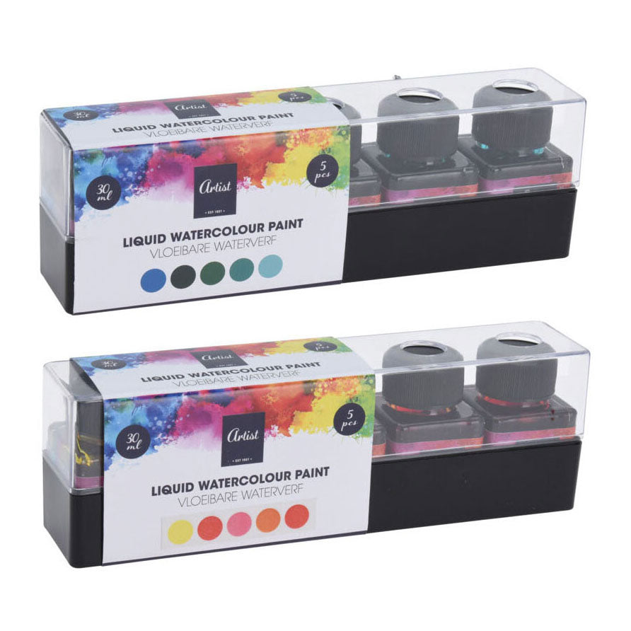 Aquarell 30ml, 5 -Set von 5