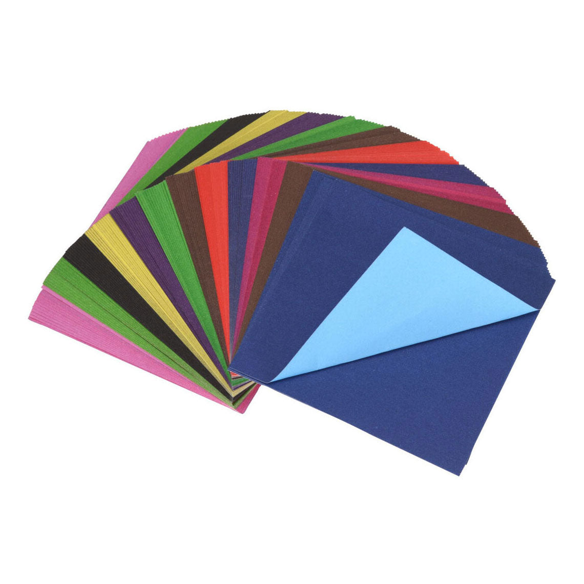 Farbiges Papier kleine 156 Blätter, 7,5 x 7,5 cm