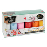 Textilfarbe, 12 Farben - afbeelding 2