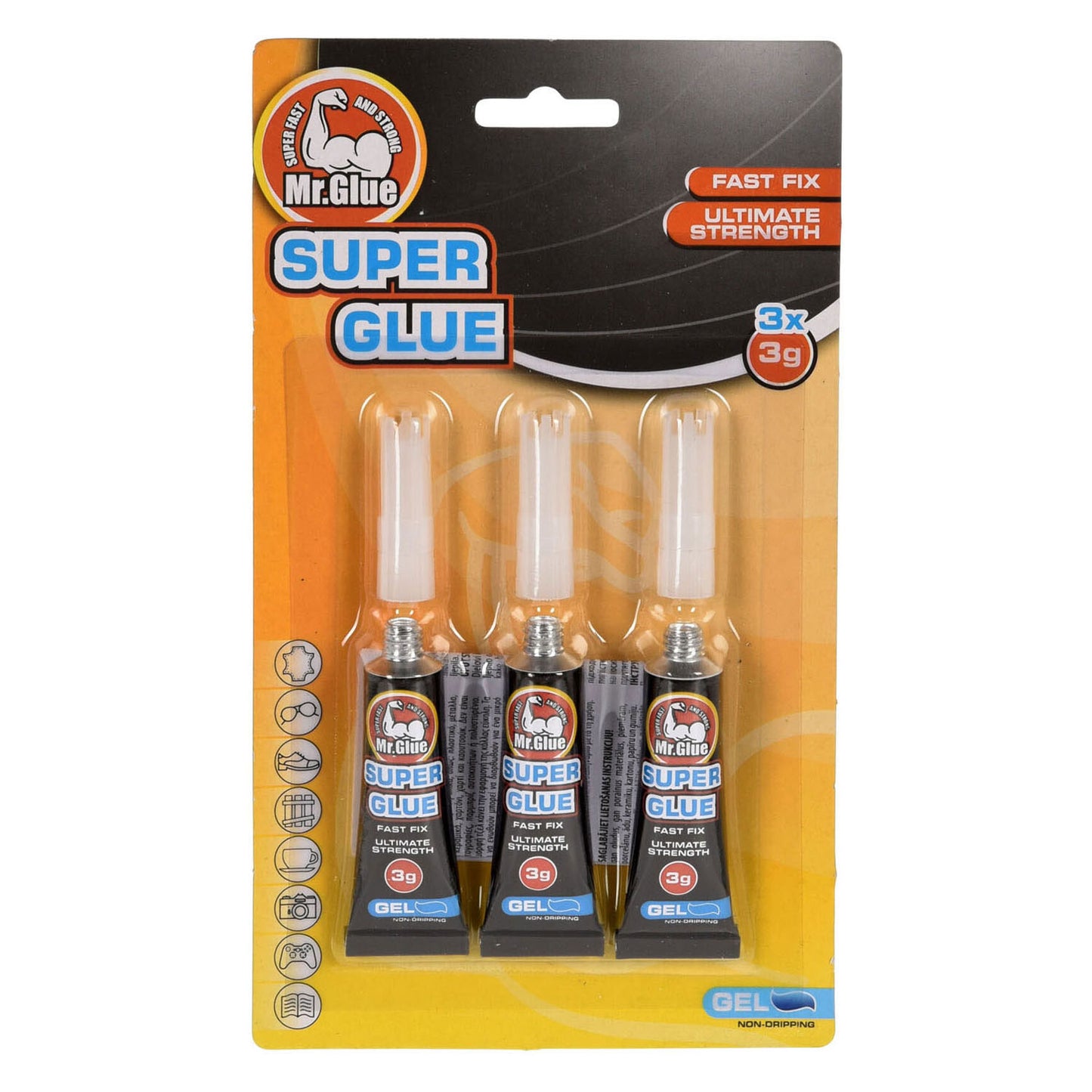 Super -Glue -Gel, 3..