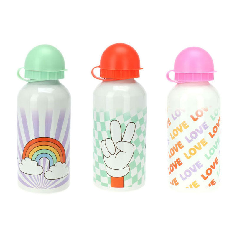 Sportflasche mit Druckaluminium, 350 ml