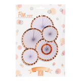 Fan Roségold Set 5st. - afbeelding 2