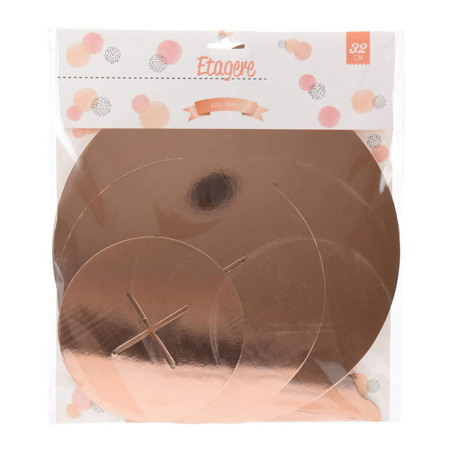 Etager Cardboard 3 Schichten Rose