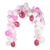 Bauen Sie Ihren eigenen Ballonbogenset Pink, 120DLG.